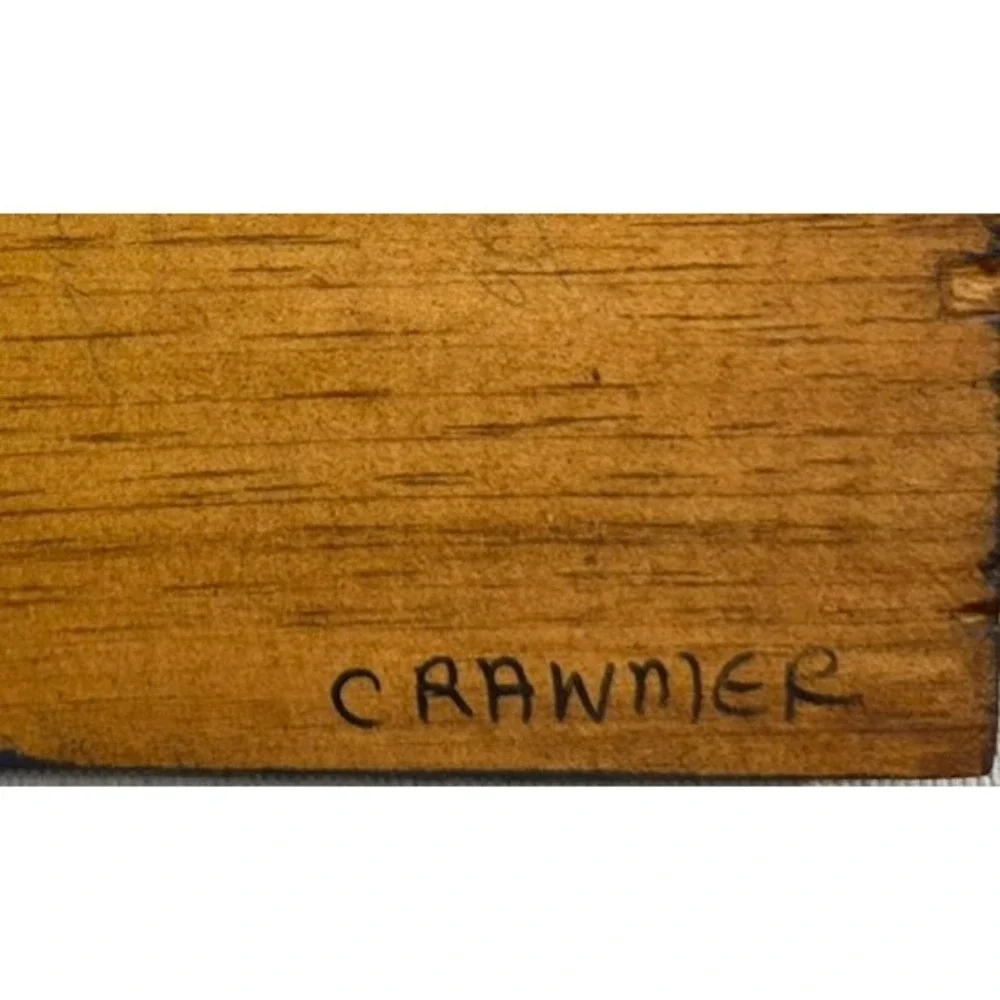 Crawmer Signed Wood Wall Sign Home Tweet Home Rustic Primitive Birdhouse Plaque